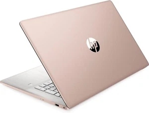 HP 17t-CN300 17 Pink Laptop PC 17.3" 1080P i7-1355U 12GB 256 SSD Backlit Key W11 - Picture 1 of 6