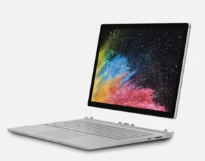 MICROSOFT SURFACE BOOK 2, i5-7300U, 8GB Ram, 256 GB SSD, 2 in1 Laptop/Tablet - Picture 1 of 8