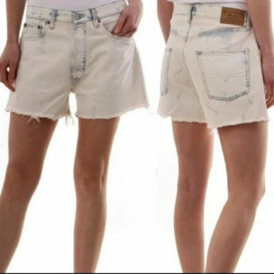 Pantalones Cortos de Denim Polo Ralph Lauren The Sprighton Boyfriend Para Mujer AZUL Talla 32 Foto 1 de 3