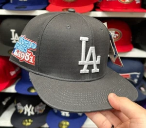 LA Dodgers '1981 World Series' Snapback Pro Standard Gray - Picture 1 of 1