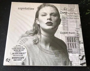 Taylor Swift Reputation China Edition CD + Cover Promo Sticker Sealed Very Rare - Picture 1 of 4