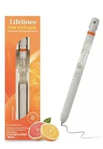 Lifelines Pen Diffuser, Citrus Grove - 1mm Black Ballpoint Pen - Picture 1 of 5