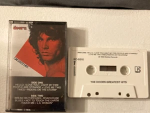 Vintage The Doors Greatest Hits Cassette Tape Rock Jim Morrison - Picture 1 of 1
