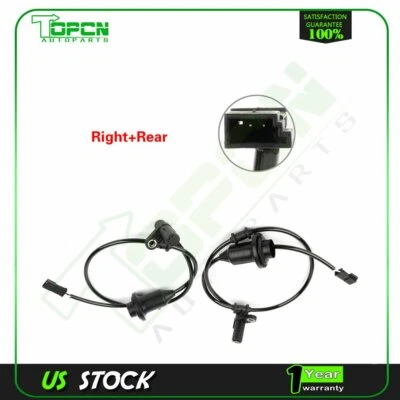 Set 2 Rear ABS Wheel Speed Sensor Passenger For Mercedes-Benz CL600 2001-2006 - Image 1 of 4