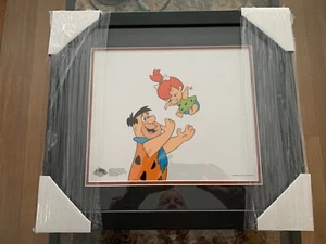 Flintstones Viva Rock Vegas Rahmen gerahmt und mattiert 18,5 x 16,5 - Bild 1 von 4