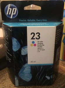 HP 23 Ink Cartridge - Cyan/Magenta/Yellow SEALED BRAND NEW - Picture 1 of 3