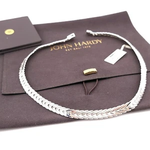 New John Hardy Sterling Silver 8"mm Modern Chain Link 18" Inch Necklace $1695.00 - Picture 1 of 16