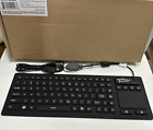 Seal Shield Glow 2 S90PG2 Washable USB Keyboard With w/Touchpad Black