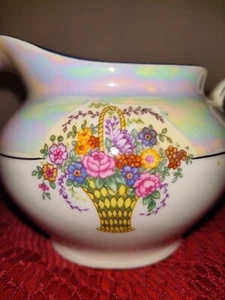 Vintage Z.S. & C Bavaria Lusterware Creamer. Porcelain, Mother of Pearls Color. - Picture 1 of 7