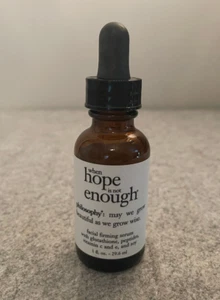 PHILOSOPHY Hope is Not Enough Facial Firming Serum 1 Fl. Oz. - Picture 1 of 6