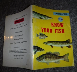 Know Your Fish - Tom Dolan - Sports Afield - 1960- Guide - Informational -Charts - Picture 1 of 7