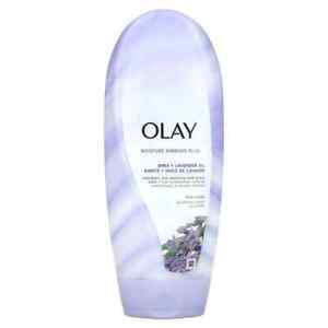 Olay Moisture Ribbons Plus Body Wash, Shea + Lavender Oil, 18 fl oz (532 ml)