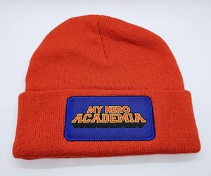 NWOT Culture Fly Exclusive My Hero Academia Red Logo Patch Beanie O/S Unisex - Picture 1 of 5