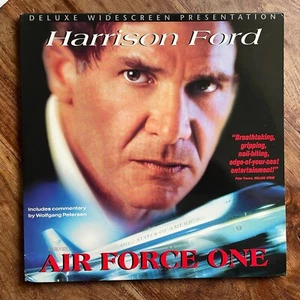 AIR FORCE ONE - HARRISON FORD MINT LASERDISC (TWO DISCS) / DELUXE WIDESCREEN - Picture 1 of 6
