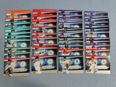 Juego completo de 50 tarjetas de inserción Star Attraction 2006 actualización de cubierta superior Foto 1 de 4