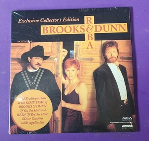 CC Reba Brooks and Dunn Exclusive Collectors Edition PROMO Music CD NEW SEALED - Picture 1 of 2