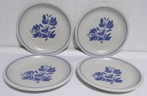 Pfaltzgraff Yorktowne Stoneware 8.5" Luncheon Plates Set of 4 USA - Picture 1 of 4