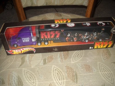 😎HOT WHEELS*KISS DESTROYER-2011-SEMI CAMIÓN Y REMOLQUE-CAJA DE 16" SIN ABRIR😎IMPRESIONANTE Foto 1 de 4
