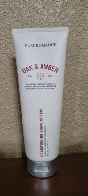 Pure Romance - Coochy - Crema de Afeitar Acondicionadora - Roble y Ámbar - HOMBRE - ¡Nuevo, sellado! Foto 1 de 2