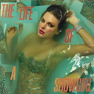 TAYLOR SWIFT "LIFE OF A SHOWGIRL" (ORANGE GLITTER) BRAND NEW! SEALED LP! (MINT) - Foto 1 di 3
