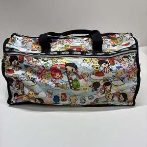 Bolso de hombro de lona Tokidoki by LeSportsac Trasporto edición limitada - Imagen 1 de 9
