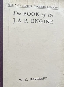 Pitmans The Book Of The JAP Engine 1927-48 Motorcycle Handbook 1939 1st Ed. - Bild 1 von 5