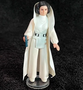 1977 PRINCESS LEIA • DK BROWN • HK COO • 100% VINTAGE COMPLETE KENNER STAR WARS - Picture 1 of 9
