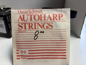 Oscar Schmidt Autoharp Individual Strings Model B - Ball End - 8 G - Picture 1 of 9