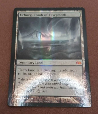 Urborg, Tomb of Yawgmoth V12 From the Vaults: Realms FOIL - Moderate Play MTG - Image 1 of 2