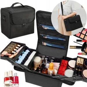 Kosmetiktasche Schminktasche Beutel faltbar MakeUp Tasche KulturbeutelBeautycase - Bild 1 von 12