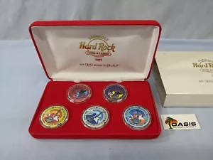 Hard Rock Casino Tampa - Juego de 5 fichas de edición limitada - ¿Estás listo para jugar? - Imagen 1 de 2