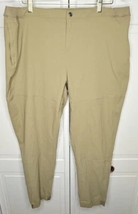 LL Bean Women's Tan Color Trousers XL - Picture 1 of 14