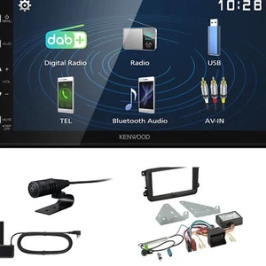 Kenwood 2DIN DAB+ Autoradio für Volkswagen VW Passat Canbus - Bild 1 von 5