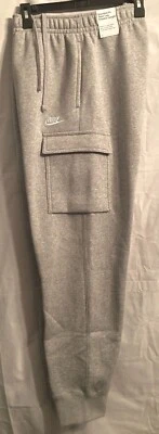 NWT Men's Regular/B&T Nike Fleece Pants: Cargo, Jogger, Open Hem - Image 1 of 3
