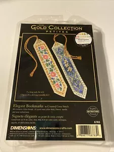 Dimensions Gold Collection Petites Kit ELEGANT BOOKMARKS Cross Stitch #6783 NEW - Picture 1 of 2