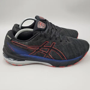 Asics GT 2000 10 GTX Goretex Mens Sz 10 Black Red Outdoor Athletic Shoes - Picture 1 of 13