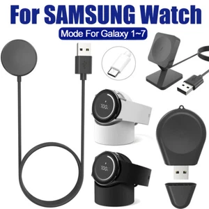 Dock Charger Stand Holder Cable For Samsung Galaxy Watch 7 FE 6 5 4 3 Active 2 - Picture 1 of 42