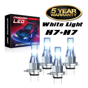 For Buick Regal Sportback 2018-2020 Led Headlight High-Low Bulbs 6000K