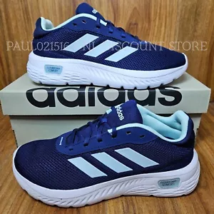 ADIDAS Women’s Cloudfoam Comfy Everyday Ultra-Light Shoes ~ Blue - Picture 1 of 5