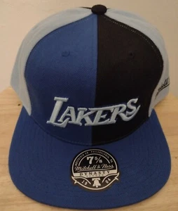 Los Angeles Lakers Hat Dynasty HWC Reload Royal Blue Cap LA Mitchell & Ness New - Picture 1 of 5