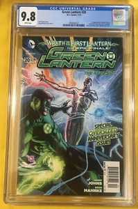 Green Lantern 20 CGC 9.8 Edición Quiosco 1er Cameo Jessica Cruz DC Comics 2013 - Imagen 1 de 5