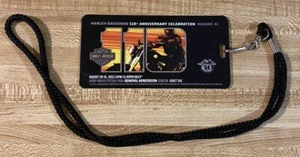 110th Harley Davidson Anniversary Celebration Ticket - Picture 1 of 9