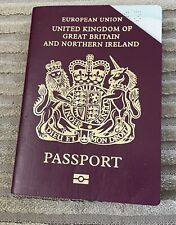 EXPIRED BRITISH EUROPEAN UNION PASSPORT Expired 2016