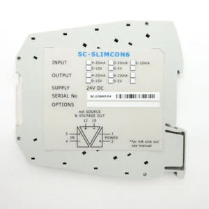 Sensata Cynergy3 24VDC Powered Isolating Signal Converter SC-SLIMCON6 - Picture 1 of 3