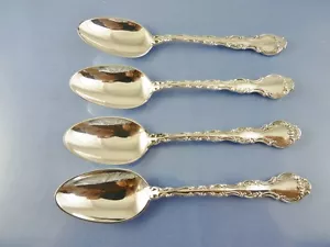 LOUIS DE FRANCE 5 UHR LÖFFEL 4ER SET VON REGENCY PLATE BIRKS - Bild 1 von 4