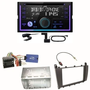 JVC KW-DB95BT Bluetooth DAB Einbauset für Mercedes C-Klasse W203 CLC CL203 S203 - Bild 1 von 1