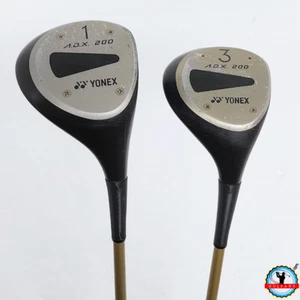Yonex ADX 200 Driver & 3 Wood Set Regular-Flex Graphite Shafts RH 45.5" 43.5" - Picture 1 of 15