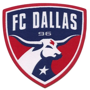 FC Dallas Primary Soccer Team Crest Pro-Weave Trikot MLS Fußball Aufnäher - Bild 1 von 1