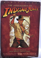 Indiana Jones: The Complete Collection (DVD,2003,4-Disc,Widescreen) Great Shape!