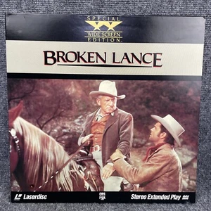 Broken Lance (1990 CBS Laserdisc) Special Widescreen Edition Spencer Tracy - Picture 1 of 2